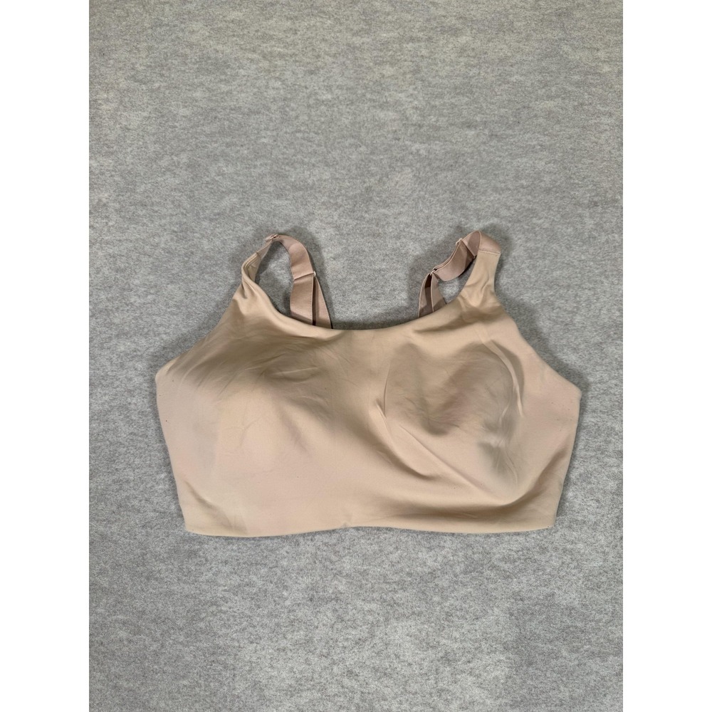 Lululemon Sports Bra Womens 38G Beige High Support Wireless Running Yoga Gym